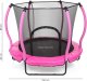 Trampolina ogrodowa Meteor TRP-70 z siatką wewnętrzną 4.5 FT 140 cm 6