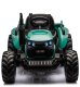 Traktor Na Akumulator HC-306 Z Przyczepą Ciemno Zielony 24V 3
