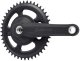 Mechanizm korbowy X-line PRO, mocowanie kwadrat, 170 mm, 44 zębów, czarny 2
