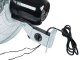 Wentylator  ścienny 50cm 220W SREBRNY cyrkulator 2