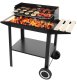 Grill węglowy ogrodowy na kółkach + akcesoria 1