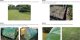 Tunel ogrodowy zielony foliowy szklarnia folia 4x2,5x2m 10m 14