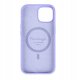 Pomologic CoverCase - silikonowa obudowa ochronna do iPhone 15 kompatybilna z MagSafe (light purple) 2