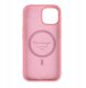 Pomologic CoverCase - silikonowa obudowa ochronna do iPhone 15 kompatybilna z MagSafe (pink) 2