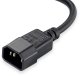 Equip Y-Netzverlängerung IEC C14 -> 2x IEC C13 St/Bu 1.6m sw Polybeutel 5