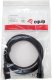 Equip Kaltgeräteverl.-Kabel IEC C14 -> IEC C13 St/Bu 3m sw Polybeutel 5