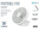 PLATINET BATTERY DESK FAN WENTYLATOR BIURKOWY 2X1200 MAH 3 LEVEL [46053] 5