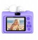 Aparat Cyfrowy 40mp Kamera Hd Obiektyw Selfie Dla Dziecka Gry Mp3 / Xrec H05 / Fioletowy Królik 5