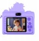 Aparat Cyfrowy 40mp Kamera Hd Obiektyw Selfie Dla Dziecka Gry Mp3 / Xrec H05 / Fioletowy Jednorożec 7