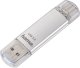 Hama C-Latea pamięć USB Type-C USB 3.1/USB 3.0, 128 GB, 40 MB/s, srebrna 1