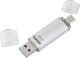 Hama C-Latea pamięć USB Type-C USB 3.1/USB 3.0, 128 GB, 40 MB/s, srebrna 1