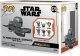 PROMO FUNKO POP FIGURKA Star Wars The Mandalorian in N-1 Starfighter with R5-D4 76549 2