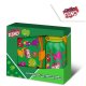 Zestaw Bidon aluminiowy + śniadaniówka Crazy Dino KL10834 Kids Euroswan 4