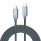 Kabel USB C 4.0 szybki elastyczny 40Gbps PD 240W macbook smartfon 1m 8K 1