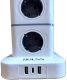 BOUNN listwa zasilajÄca przeciwprzepiÄciowa 11 gniazd 3xUSB 1,5m 2