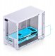 Jonsbo D32 STD White PC-Gehäuse, Mini-Gehäuse, mATX, Tempered Glass - weiß 12
