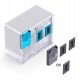 Jonsbo D32 STD White PC-Gehäuse, Mini-Gehäuse, mATX, Tempered Glass - weiß 9