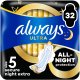 Higieniniai paketai Always Ultra Secure Night Extra Size 5, 32 vnt. 1