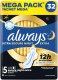 Higieniniai paketai Always Ultra Secure Night Extra Size 5, 32 vnt. 4