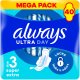Higieniniai paketai Always Ultra Size 3 Day & Night, 40 vnt. 9