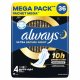 Higieniniai paketai Always Ultra Secure Night Size 4, 36 vnt. 10