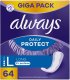 Higieniniai įklotai Always Daily Protect Long, 64 vnt. 1
