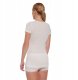Brubeck SS1398W Koszulka damska z krótkim rękawem COMFORT MERINO kremowy XL 3