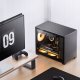 Jonsbo D32 STD Black PC-Gehäuse, Mini-Gehäuse, mATX, Tempered Glass - schwarz 1