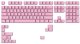 Glorious GMMK ABS Doubleshot V2 UK Base Kit - pink 1