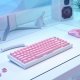 Glorious GMMK ABS Doubleshot V2 UK Base Kit - pink 3