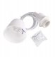 Struhm Inka 03881 lampa wisząca zwis 1x25W E27 szara/biała 3