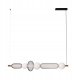 Maxlight Bora P0593 lampa wisząca zwis 1x29W LED 3000K 1674 lm czarna/złota 1