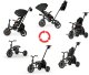 Qplay Comfo Rowerek trójkołowy Max Black 11