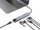Equip Adapter USB-C -> HDMI.GbE.3xUSB3.2 Gen1.SD/TF.PD 100W 2