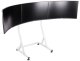 Thermaltake Triple Monitor Stand for Cockpit White 4