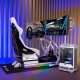 Thermaltake Triple Monitor Stand for Cockpit White 5
