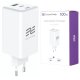Ładowarka ForCell Encore Energy GaN QC PD MD-10083Z sieciowa 1x USB-A 2x USB-C 100 W Nowa (279879-uniw) 2