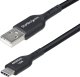 4M USB-A TO USB-C CABLE BLACK/CORD USB 2.0 DATA TRANSFER 1