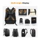 Plecak fotograficzny K&F Concept Nature Wander 22 l - czarny 4