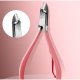 Zestaw akcesoriów do manicure, pedicure w etui różowe 12w1 AK20 5