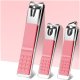 Zestaw akcesoriów do manicure, pedicure w etui różowe 12w1 AK20 8