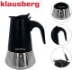 KAWIARKA ZAPARZACZ DO KAWY 200ml KLAUSBERG KB-7844 INDUKCJA 12