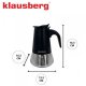 KAWIARKA ZAPARZACZ DO KAWY 200ml KLAUSBERG KB-7844 INDUKCJA 19