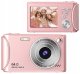Aparat Cyfrowy Zdjęcia 64MP Filmy 4K / 30fps 18x ZOOM AntiShake / XREC Q18 / Różowy 2