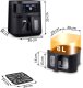 Frytkownica beztłuszczowa Berdsen Frytkownica beztłuszczowa Air fryer BD-661 czarna 4