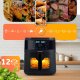 Frytkownica beztłuszczowa Berdsen Frytkownica beztłuszczowa Air fryer BD-661 czarna 7