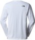 Bluza The North Face M L/S Simple Dome Tee męska : Kolor - Biały, Rozmiar - L 1