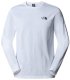 Bluza The North Face M L/S Simple Dome Tee męska : Kolor - Biały, Rozmiar - XL 1