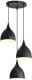 Lampa sufitowa loftowa metalowa wisząca AT17-3SZ-Black 1