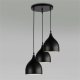 Lampa sufitowa loftowa metalowa wisząca AT17-3SZ-Black 2